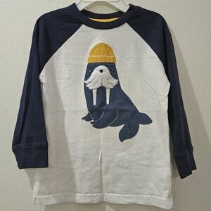 Boys Gymboree Baseball T w/ Walrus, Like New Condition, Size 3T
